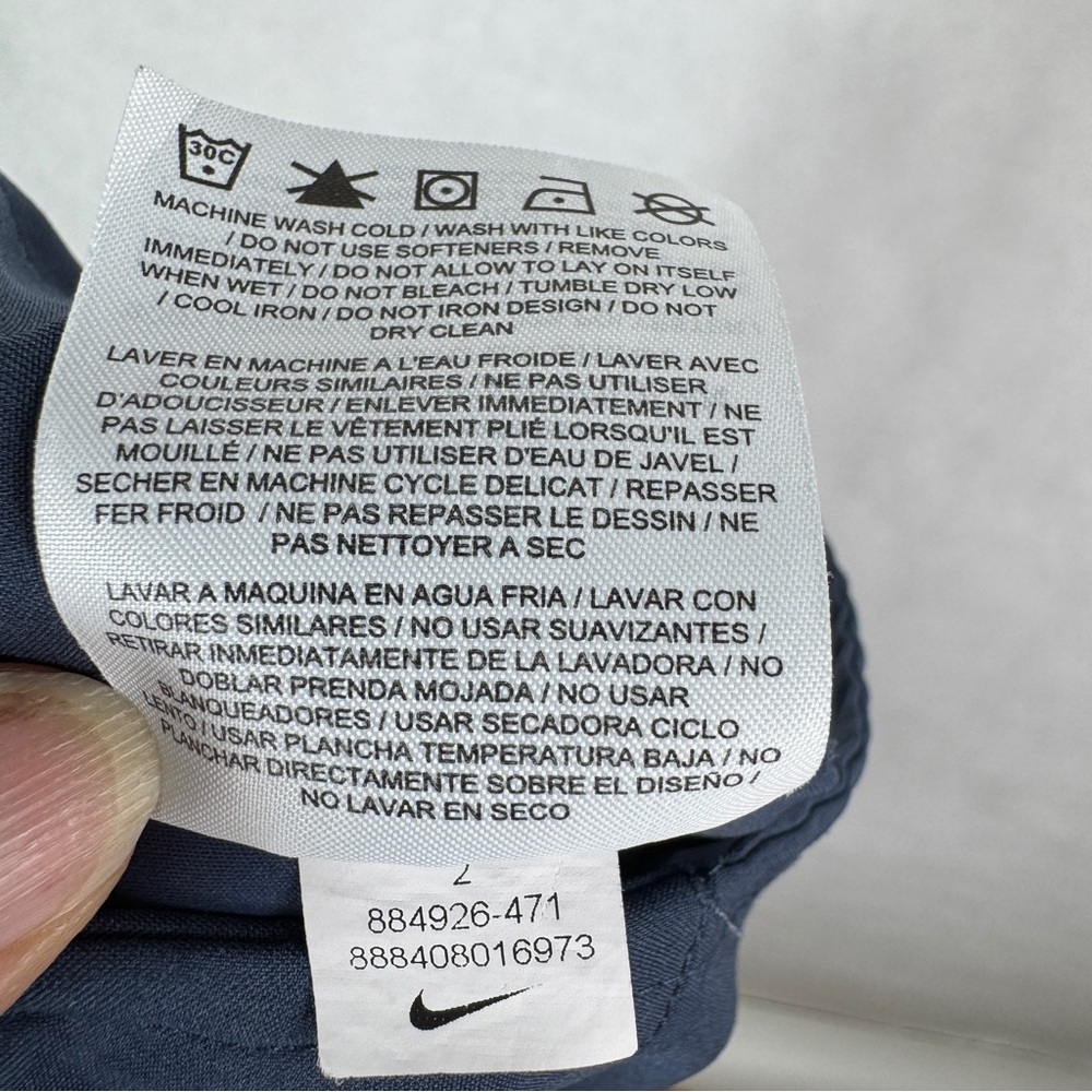 NIKE GOLF Flex Woven 4.5" Shorts - Thunder Blue - 884926-471 - Sz 2 - Picture 8 of 8